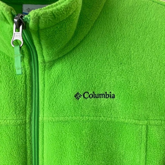Fleece green Columbia Youth - Picture 2 of 4